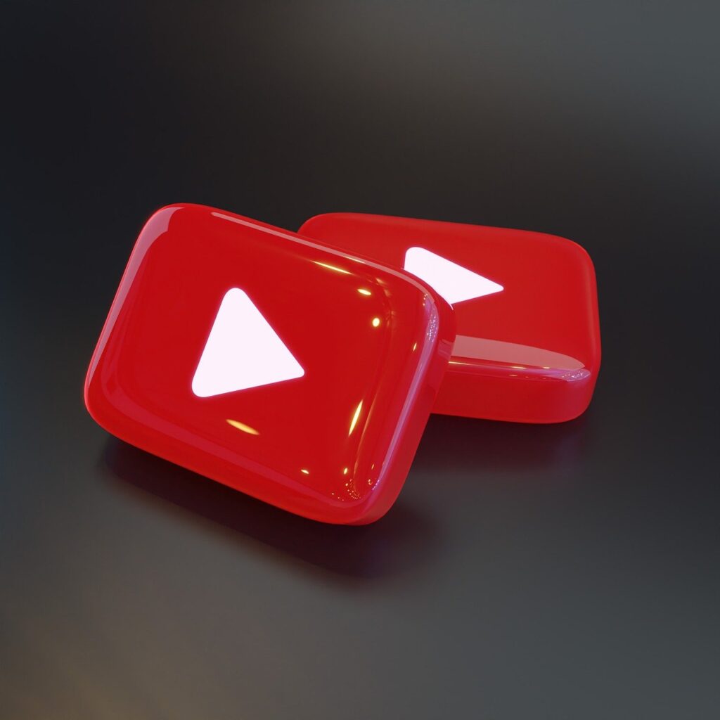 YouTube Logo Shaped Pills Design
