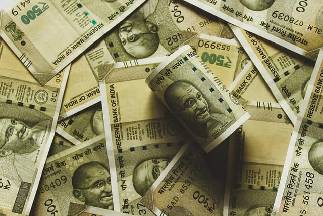 Indian Currency Notes of 500 Rupees