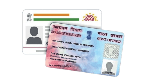 Pan Card Aadhar Card Sample Image