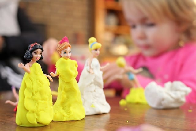 Barbie Theme Clay Dolls
