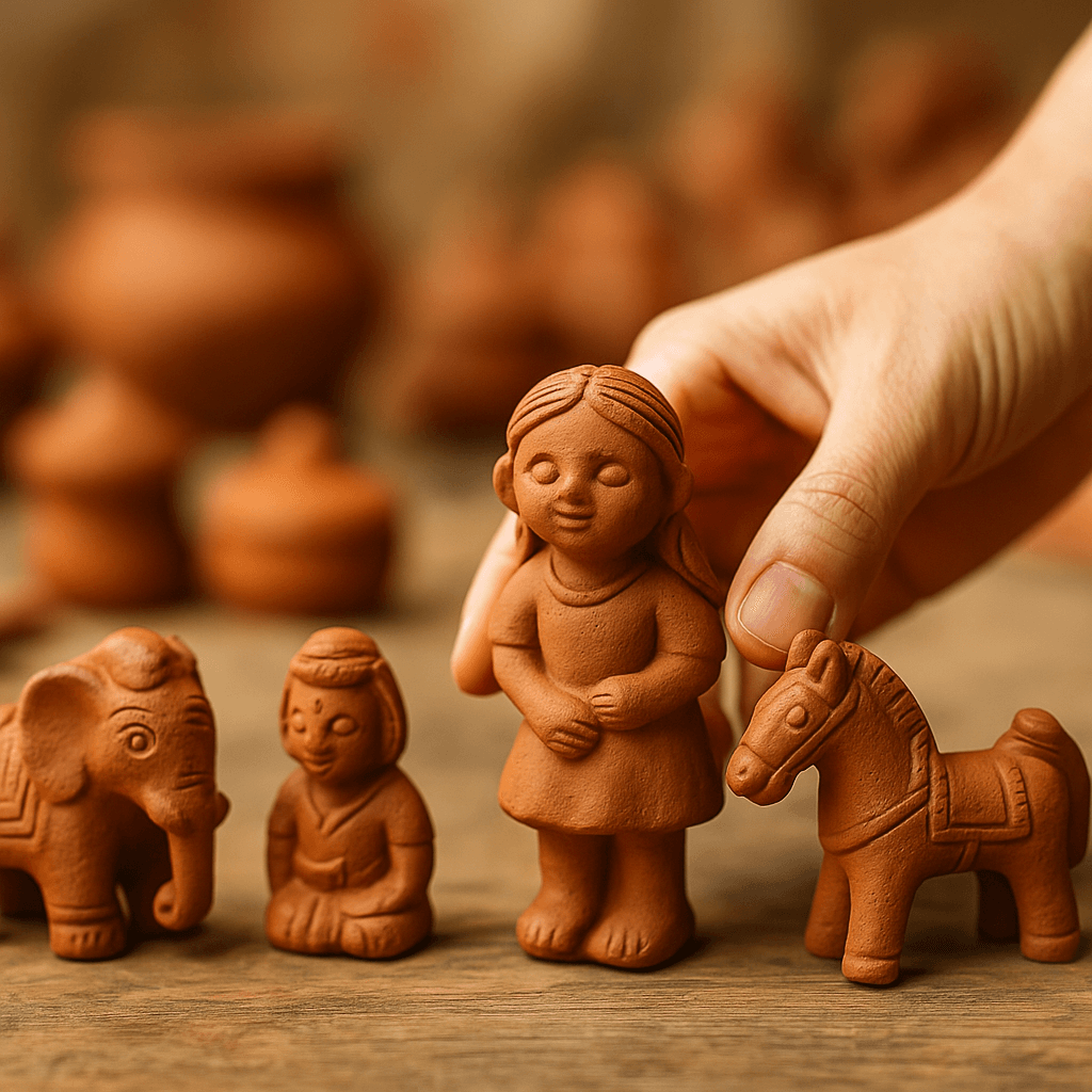 Handmade Clay Dolls