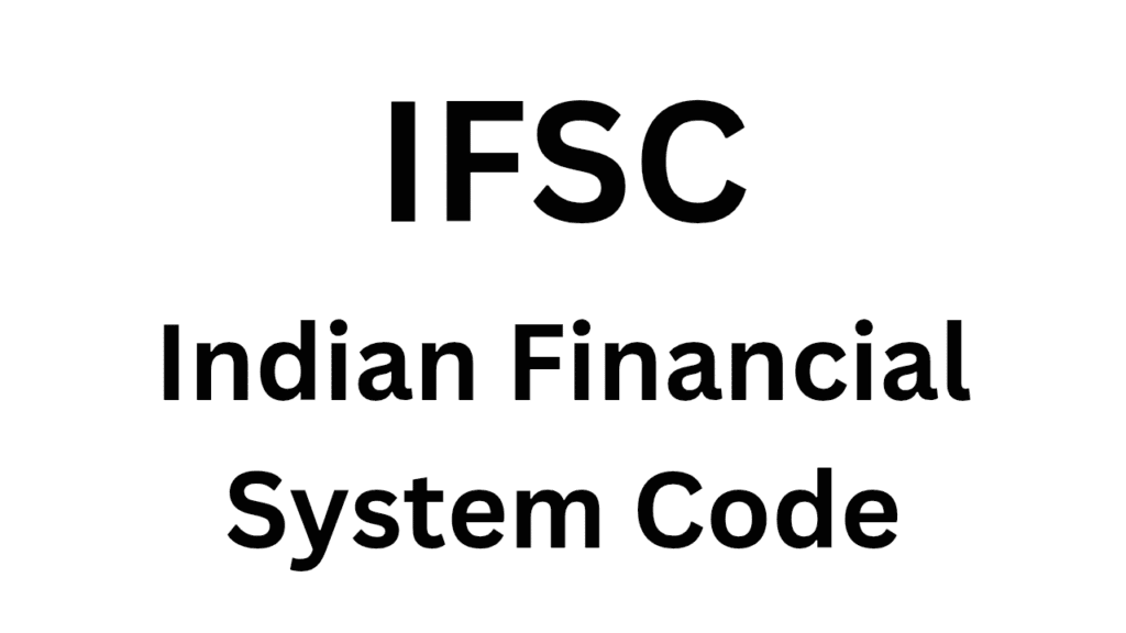 IFSC Code Full Form